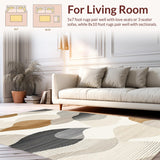 Artful Rustic Brushstroke Elements(Beige)