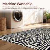 Modern Monochrome Trellis Aesthetic(Black)