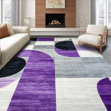 Modern Abstract Half Moon(Purple)