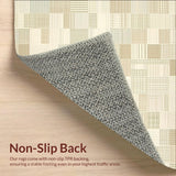 High Traffic Area Beige Durable Accent(Beige)