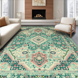 Minimalist Monochrome Floral Motif(Green)