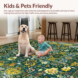 Minimalist Subdued Trellis Texture(Green)