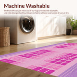 Unique Purple Check Appeal(Pink)