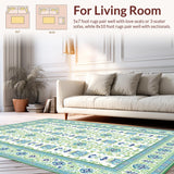Whimsical Light Tones Floral Theme(White)