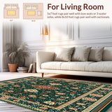 Boho Woven Area(Green)