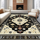 Luxurious Vintage Damask Motif(Black)