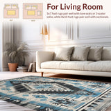 Vintage Southwest Cultural Aesthetic(Blue)