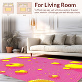 Playful Abstract Cherry Blossom Motif(Pink)