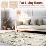 Elegant Neutral Toned Print(Beige)