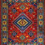 Luxurious Colorful Woven(Red)