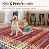 Artful Wavy Retro Elegance(Red)