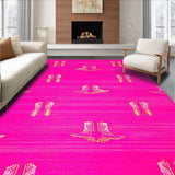 Vivid Preppy Graphic Delight(Pink)