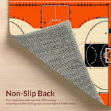 Dynamic Circular Sports Aesthetic(Orange)