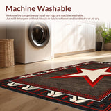 Rustic Earthy Star Motif(Black)