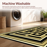 Timeless Greek Key Elegance(Black)