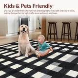 Contemporary High Contrast Checkerboard(Black)
