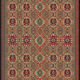 Geometric Earthy Tone Arrangement(Gray)
