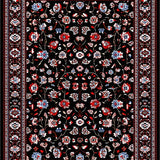 Luxurious Floral Tapestry Style(Black)