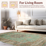 Minimalist Classic Medallion Style(Green)