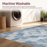 Sophisticated Vintage Geometric Fusion(Blue)