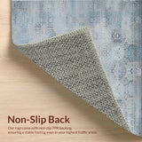 Modern Grey Abstract(Blue)