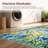 Floral Bath with Wildflowers(Gray)