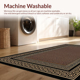 Chic Black and Brown Linear Design(Black)