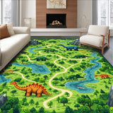 Colorful Dinosaur Expedition Route(Green)