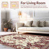 Floral Scallop Area(Beige)