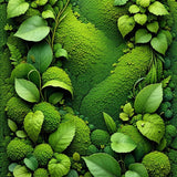 Boho Aesthetic Forest Ecological for Cozy Shower Spaces(Green)