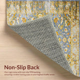 Artful Minimalist Symmetrical Floral Elements(Blue)