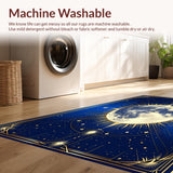 Vibrant Cosmic Spiral Design(Blue)