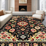 Cozy Retro Floral Vibes(Black)