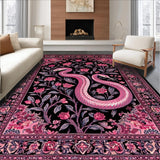 Stylish Round Petal Arrangement(Black)