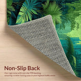 Tropical Floral Textured Elegance(Green)