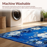 Luxurious Ornate Floral Design(Blue)