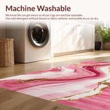 Elegant Pink Abstract Motif(Pink)