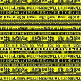 Bold Black and White Lettering(Black)
