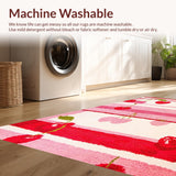 Whimsical Cherry Blossom Motif(Red)
