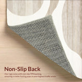 Modern Geo Wave Area Neutral Abstract Design(Beige)