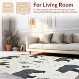 Whimsical Cute Creature Motif(Beige)