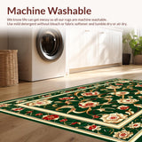 Striking Historic Floral Artistry(Green)