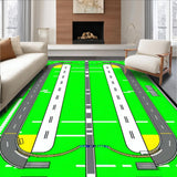 Vibrant Airport Runway Theme(Green)