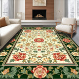 Contemporary Symmetrical Floral Elements(White)