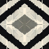 Sleek Monochrome Geometric Motif(Beige)