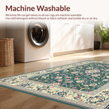 Chic Ivory Floral Motif(Green)