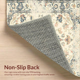 Elegant Vintage with Floral Medallions and Faded Palette(Beige)