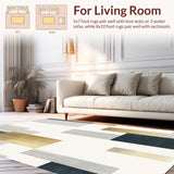 Modern Gray Textured Beige and Gold for Contemporary Spaces(White)