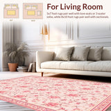 Whimsical Flower Motif in Pastel(Pink)