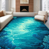 Coastal Oceanic Creature Motif(Blue)
